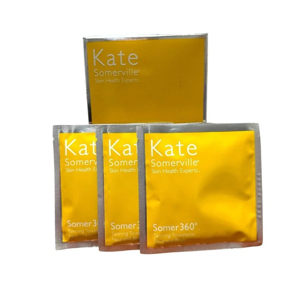 3 Kate Somerville Somerville360° Face and Body Self Tanning Towelettes